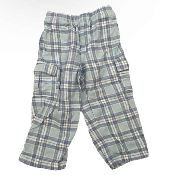 LL Bean Toddler Girl Plaid Flannel Pajama Pants Size 3T - Picture 1 of 4